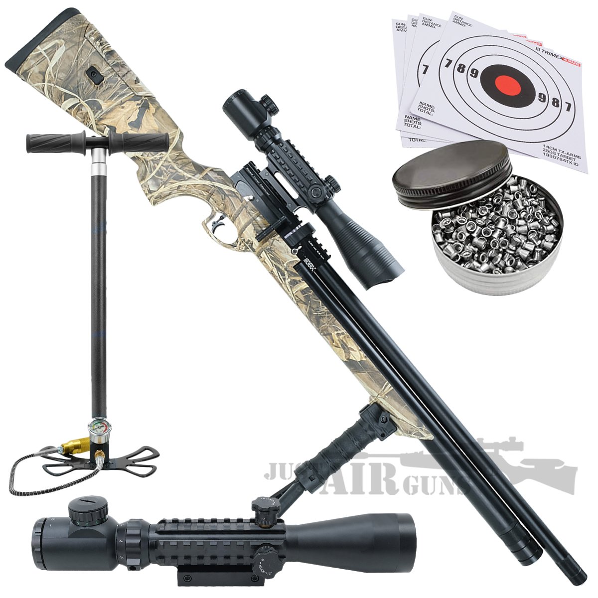 Niksan ARCHERO C PCP Air Rifle Bundle Set 011
