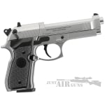 Beretta 92F Nickel 177 CO2 Air Pistol Bundle 4