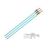 Pack of 3x 30 inch aluminium archery arrows from Anglo Arms 1