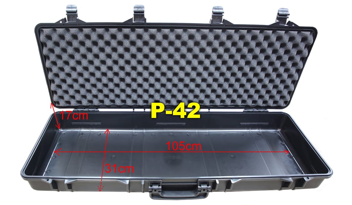 SRC P42 Case Black 105cm