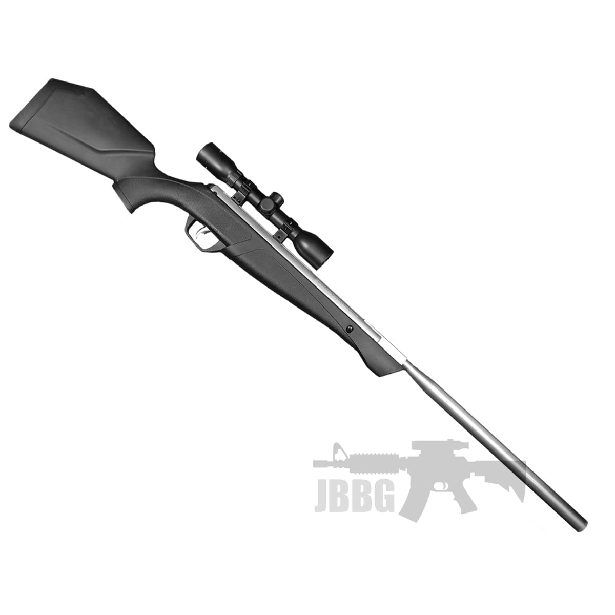 Crosman Silver Fox NP .22 Air Rifle with Scope Just Air Guns