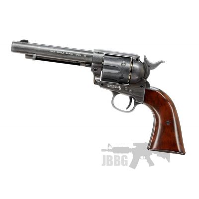 Colt SAA .45 CO2 Antiqued Revolver 4.5