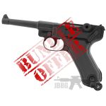 TX P08 Luger Full Metal Co2 4.5 Air Pistol Bundle Set