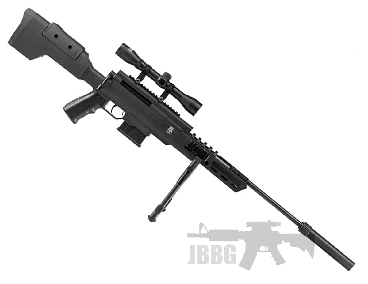 Black Ops Air Rifle 177 With Scope And Bipod Just Air Guns