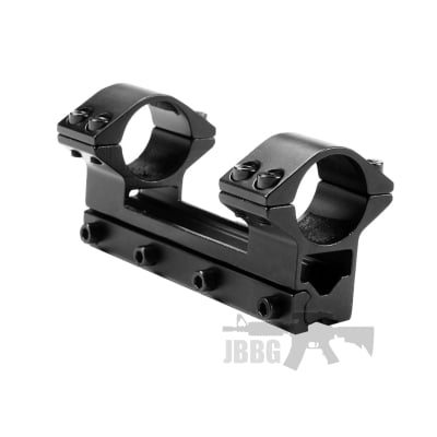 One Piece High Profile 1MM Rail Scope Mount 25MM Scope Ring