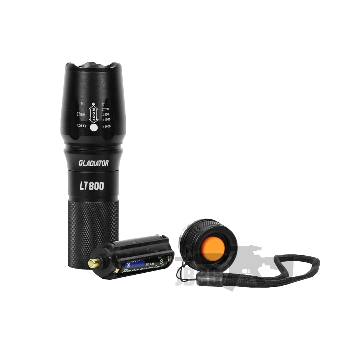 Gladiator LT800 Military LED Metal Torch