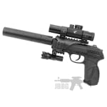 Gamo PT85 Tactical Blowback Air Pistol Set