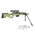 Phantom Elite Olive Drab Sniper .177 Air Rifle with Scope and Bipod