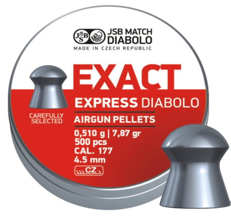 Diabolo Exact Express Airgun Pellets .177 500