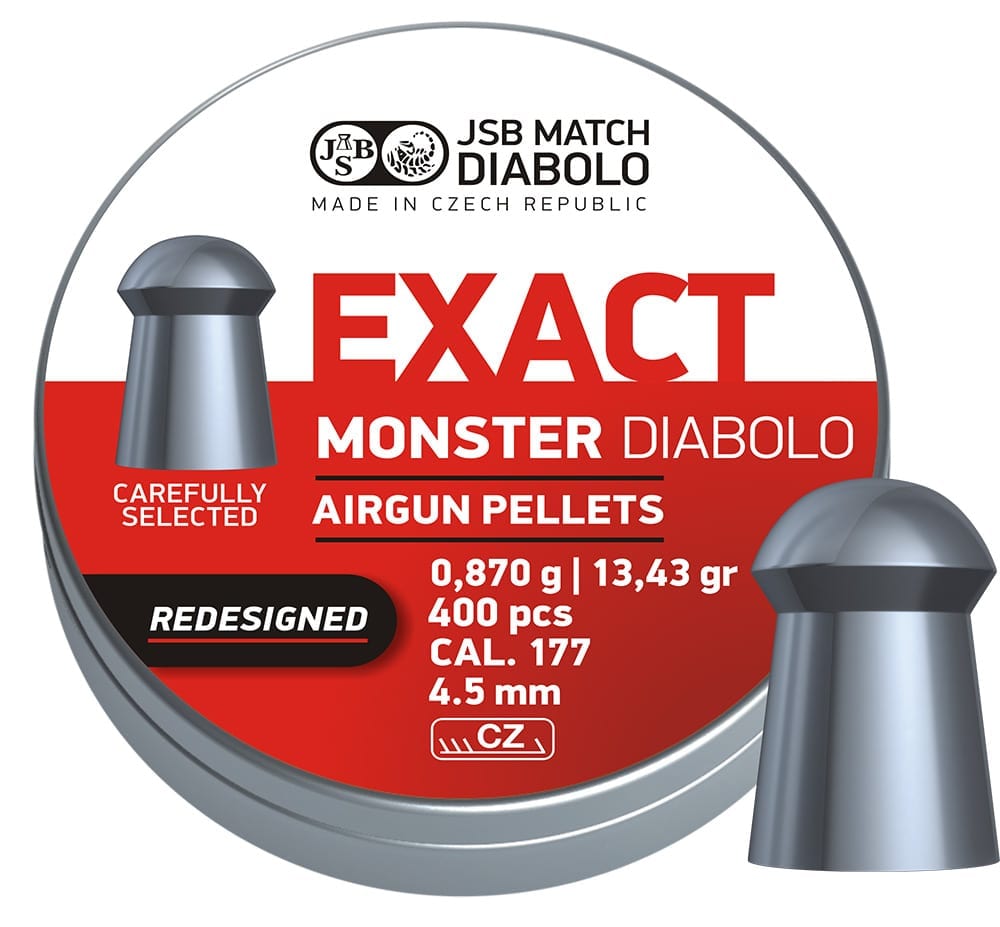 Diabolo Exact Monster Airgun Pellets .177 400