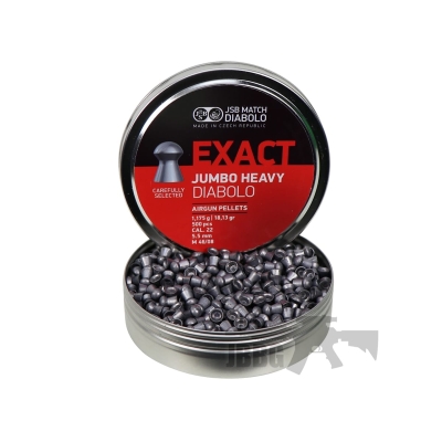 Diabolo Exact Jumbo Heavy Airgun Pellets .22 500