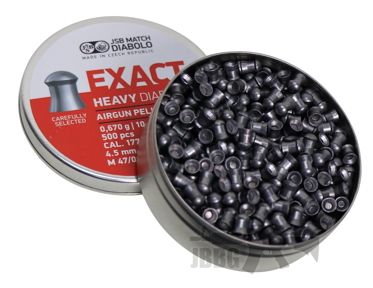 Diabolo Exact Heavy Airgun Pellets .177 500 Just Air Guns