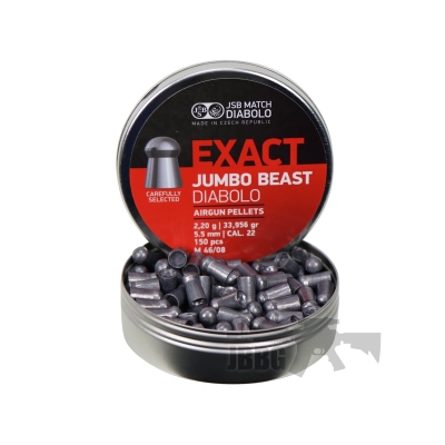 Diabolo Exact Jumbo Beast Airgun Pellets .22 200