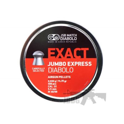 Diabolo Exact Jumbo Express Airgun Pellets .22 500