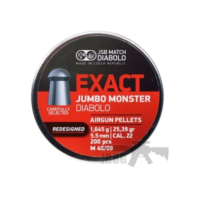 Diabolo Exact Jumbo Monster Airgun Pellets .22 200