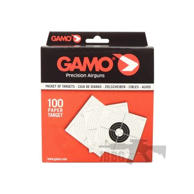 Gamo 100 Paper Targets Pack for Air Guns