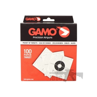 Gamo 100 Paper Targets Pack for Air Guns