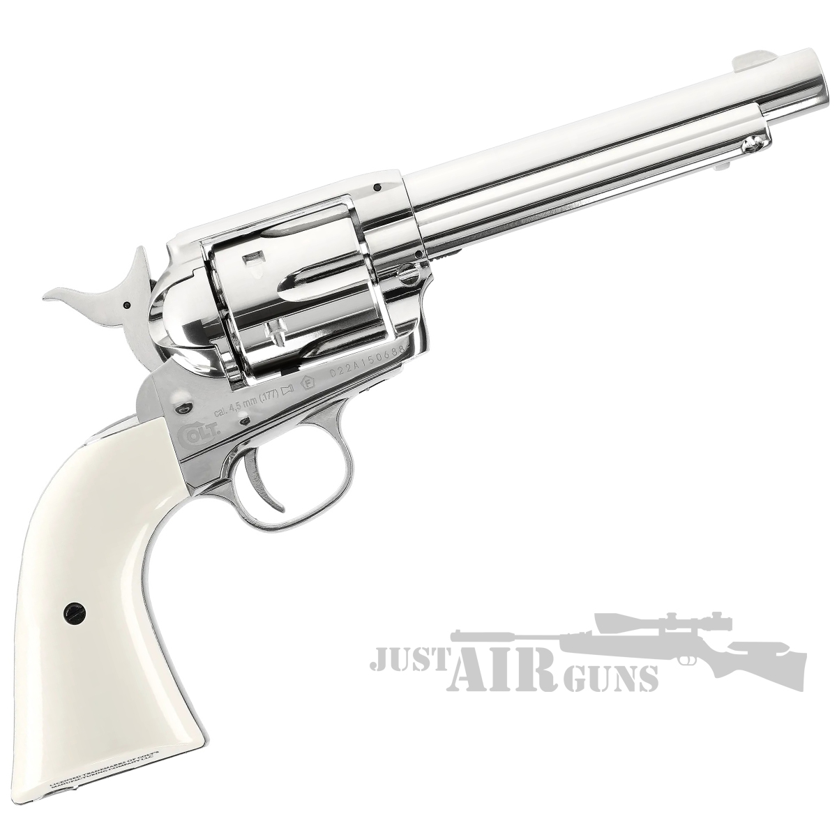 Colt SAA .45 Nickel & Pearl Single Action Army .177 Co2 - Just Air