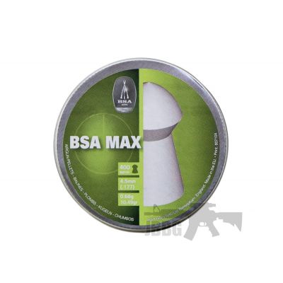 BSA Max Air Gun pellets 400PCS .177
