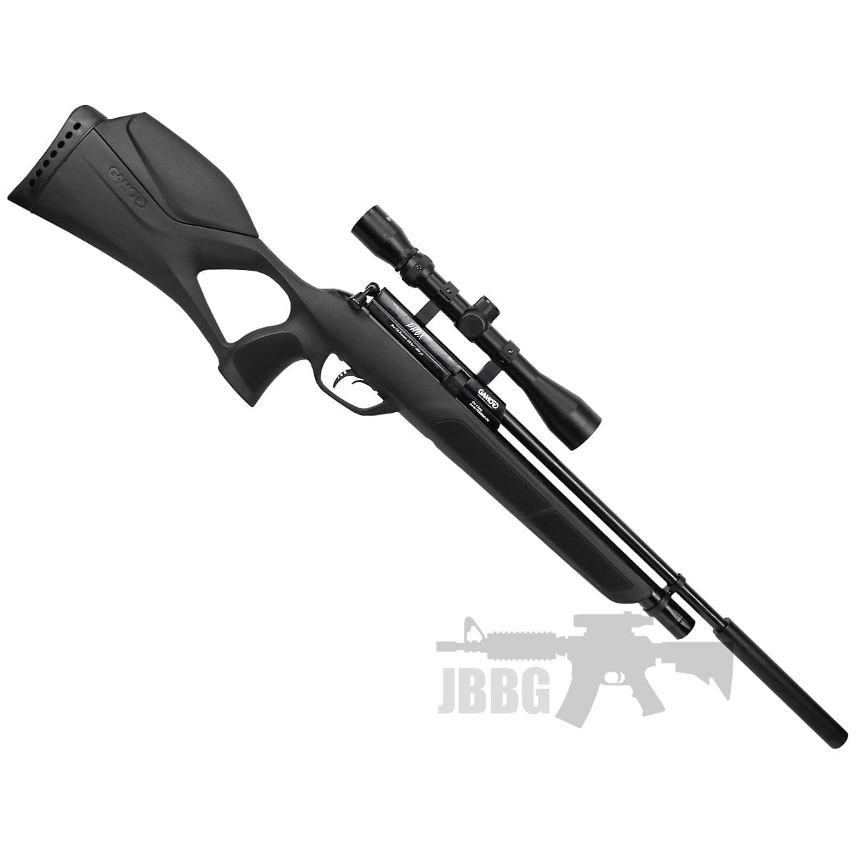 Gamo Phox Air Rifle Pack with Silencer, Scope, Pump and Bag .177