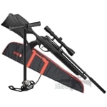 Gamo Phox Air Rifle Pack with Silencer, Scope, Pump and Bag .177
