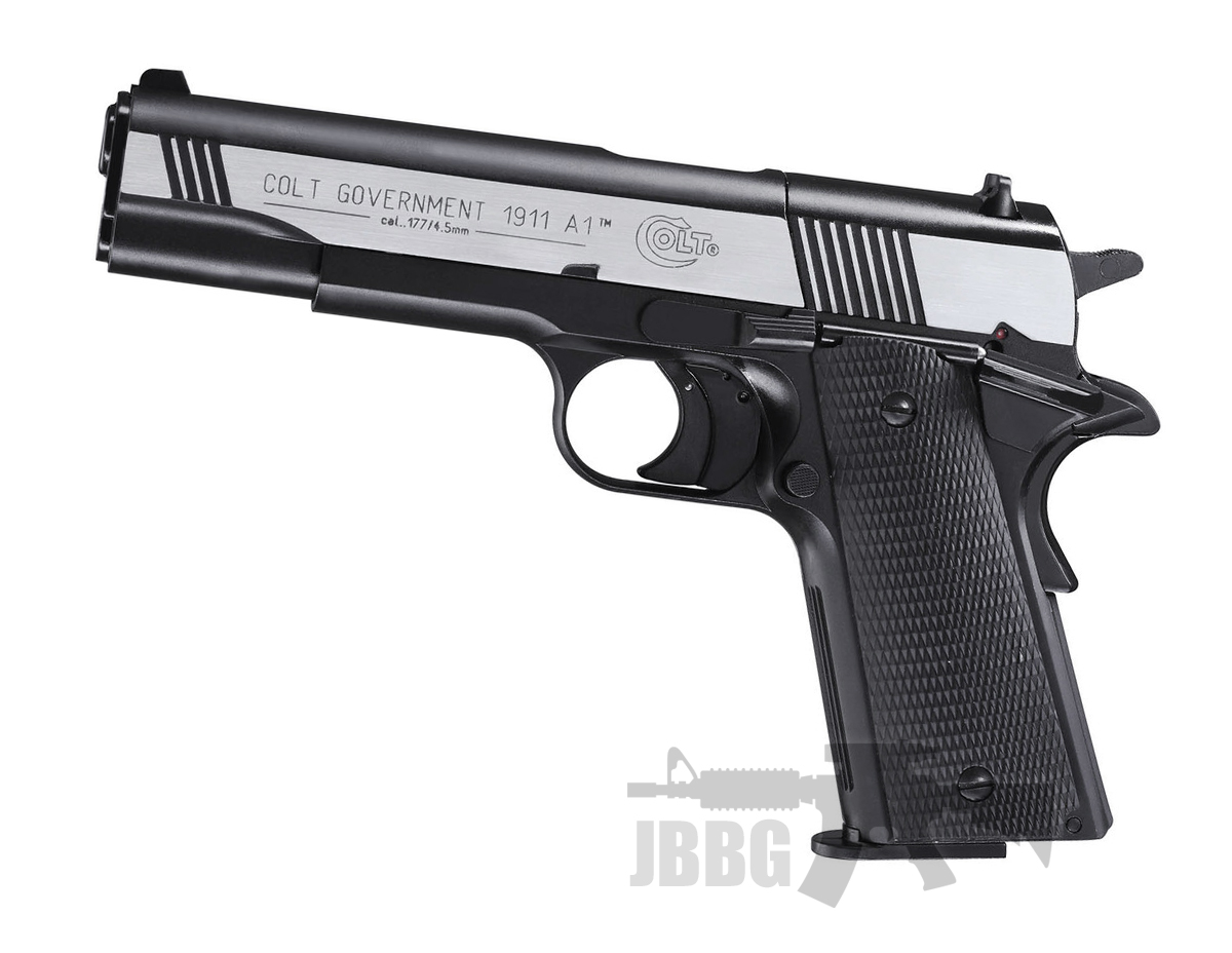 Colt Government 1911 A1 Dark Ops Air Pistol - Just Air Guns