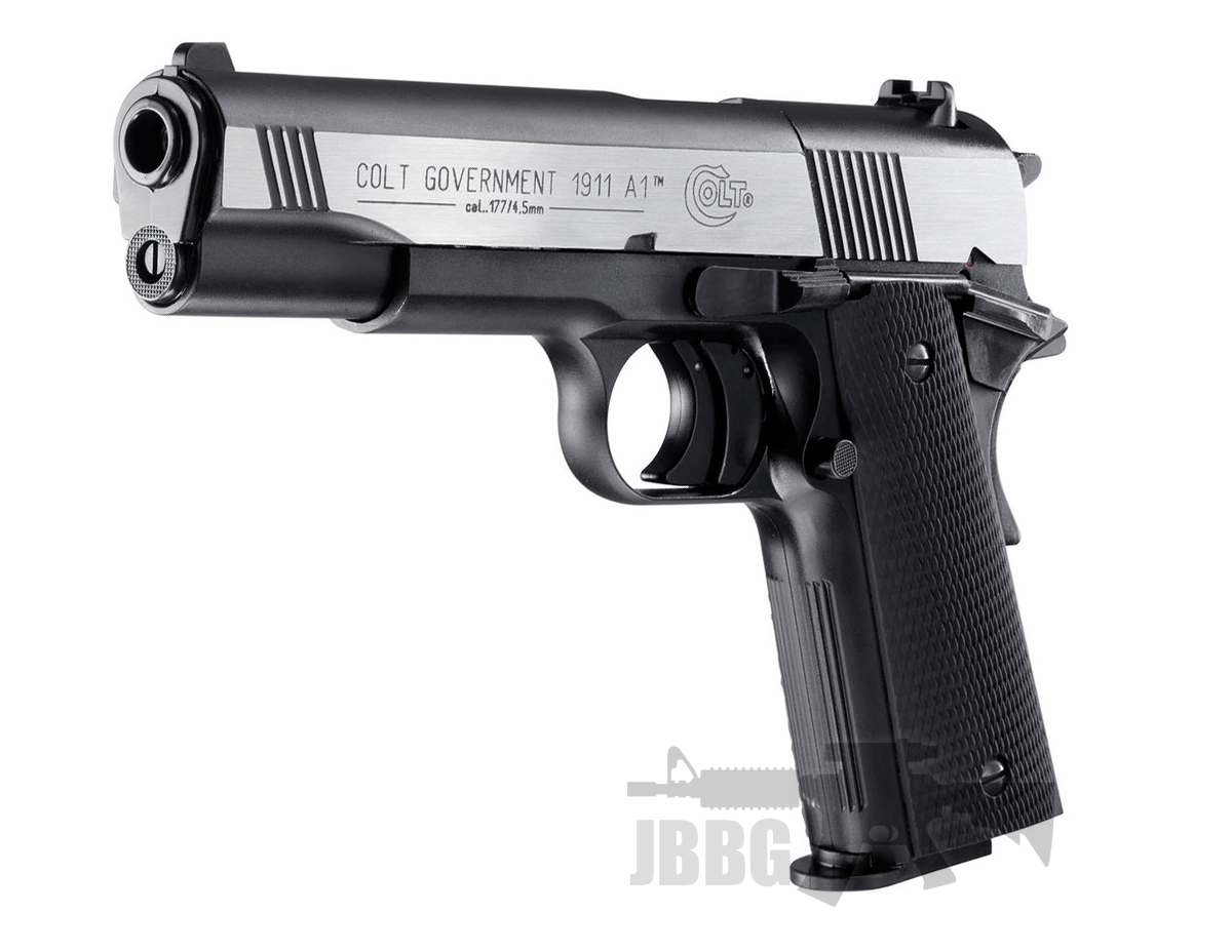 Colt Government 1911 A1 Dark Ops Air Pistol - Just Air Guns