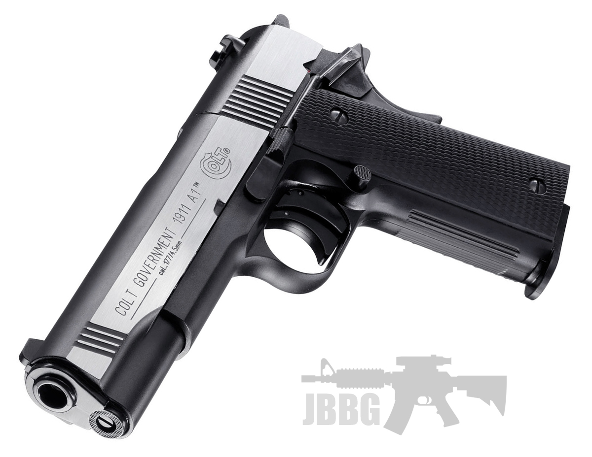 Colt Government 1911 A1 Dark Ops Air Pistol - Just Air Guns