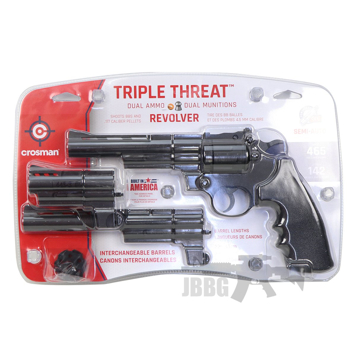 Crosman Triple Threat Revolver Set