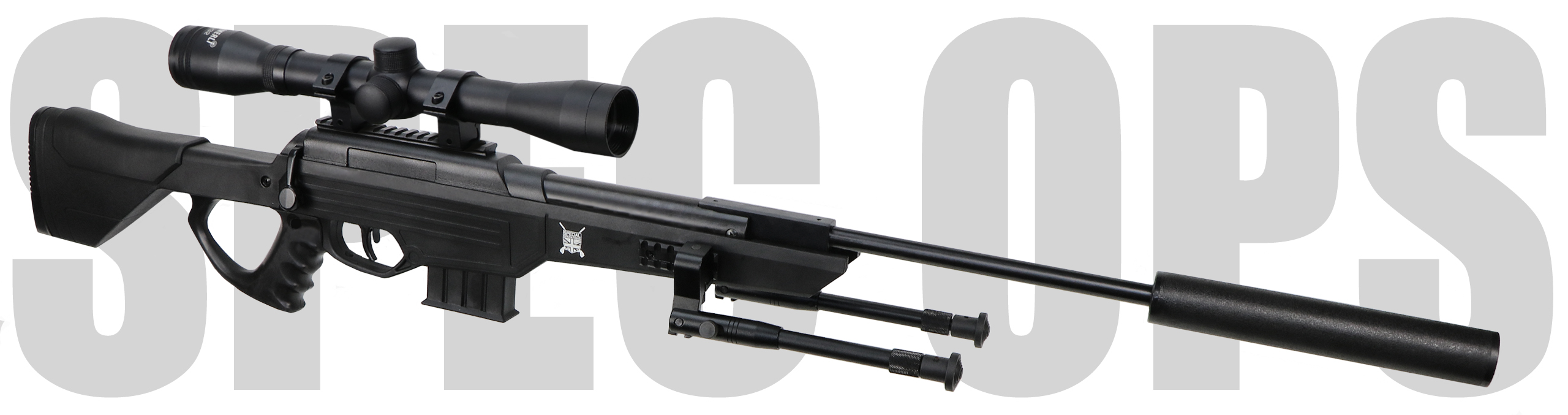 Spec Ops Sniper MKII Air Rifle Set 22