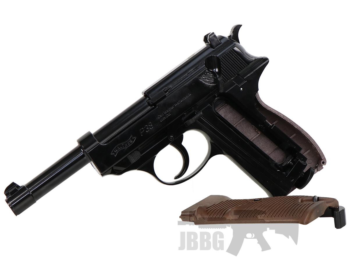 Umarex Walther P38 Blowback Air Pistol 177 BB Just Air Guns