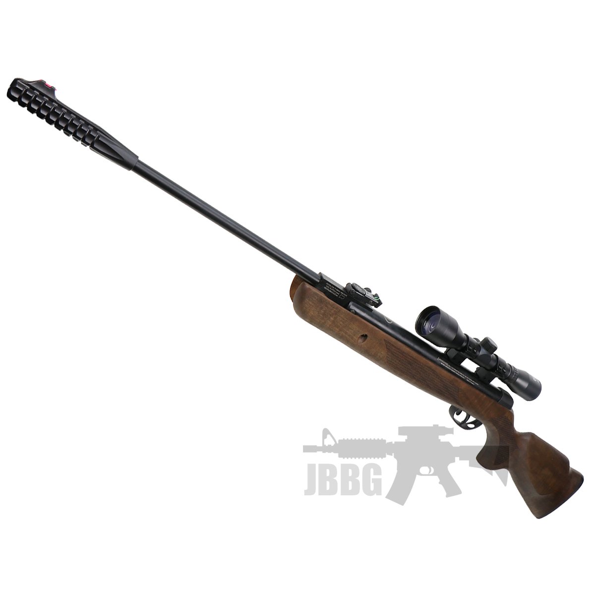 Kral Devil Walnut Air Rifle Set .177