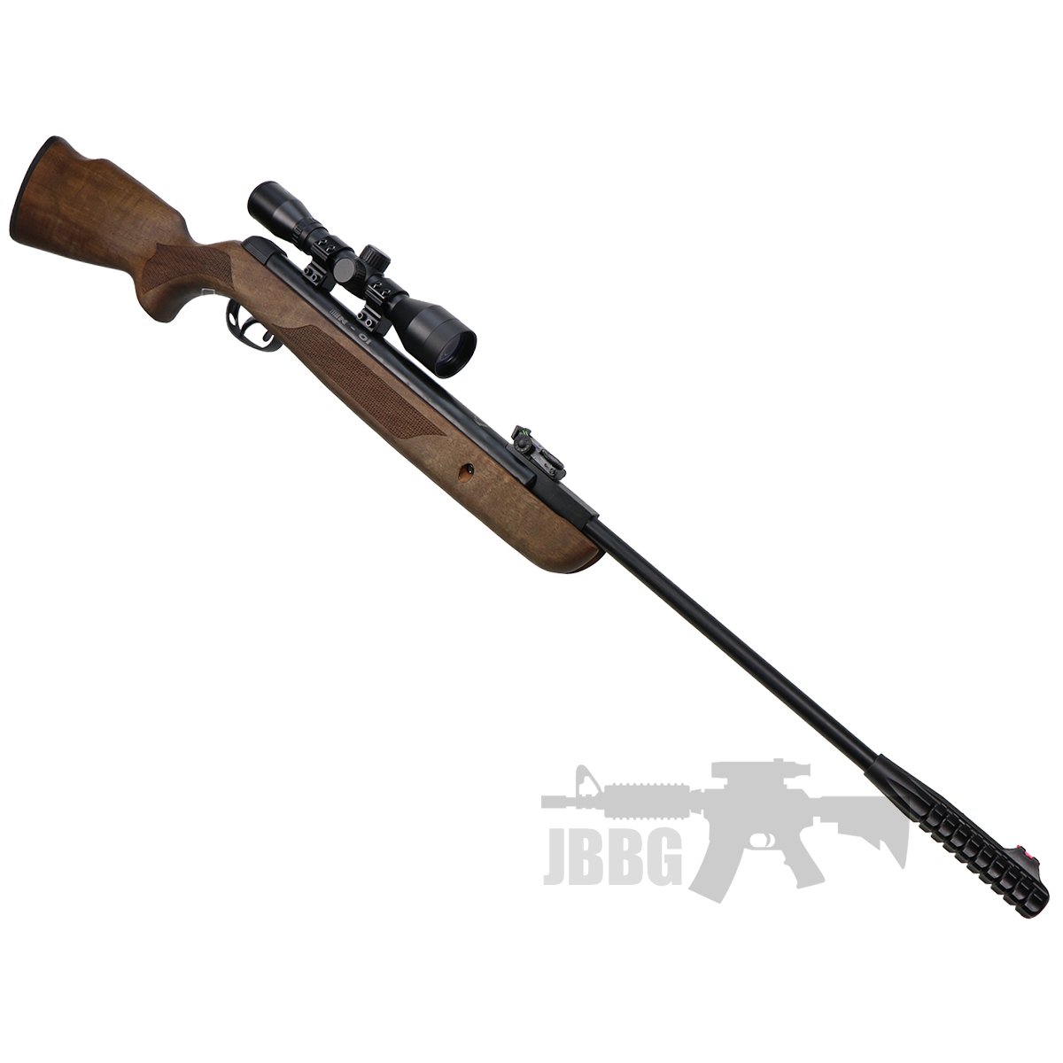 Kral Devil Walnut Air Rifle Set .177