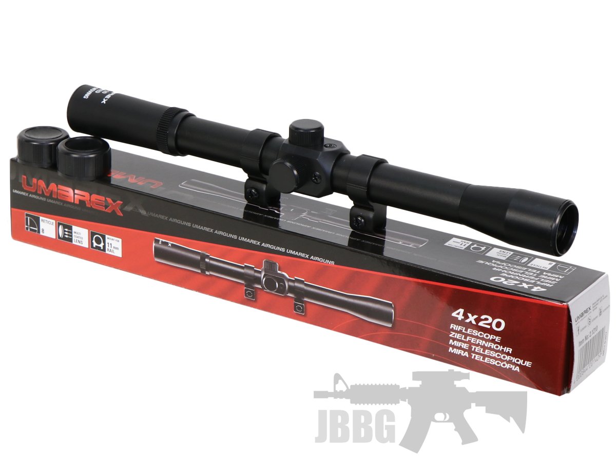 UX 4x20 Rifle Scope Just Air Guns
