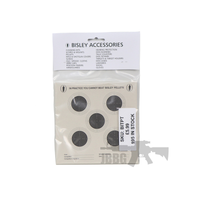 Bisley Paper Target 25 Pack