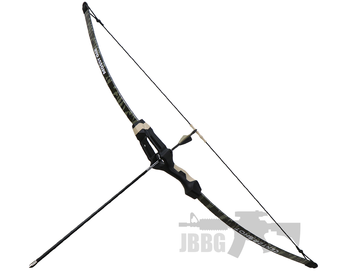 Centershot Recurve Mossy Oak Compound Bow Set Just Air Guns
