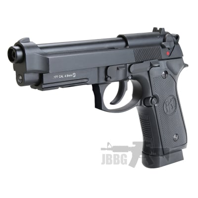 KL M92 Co2 Black Blowback Air Pistol