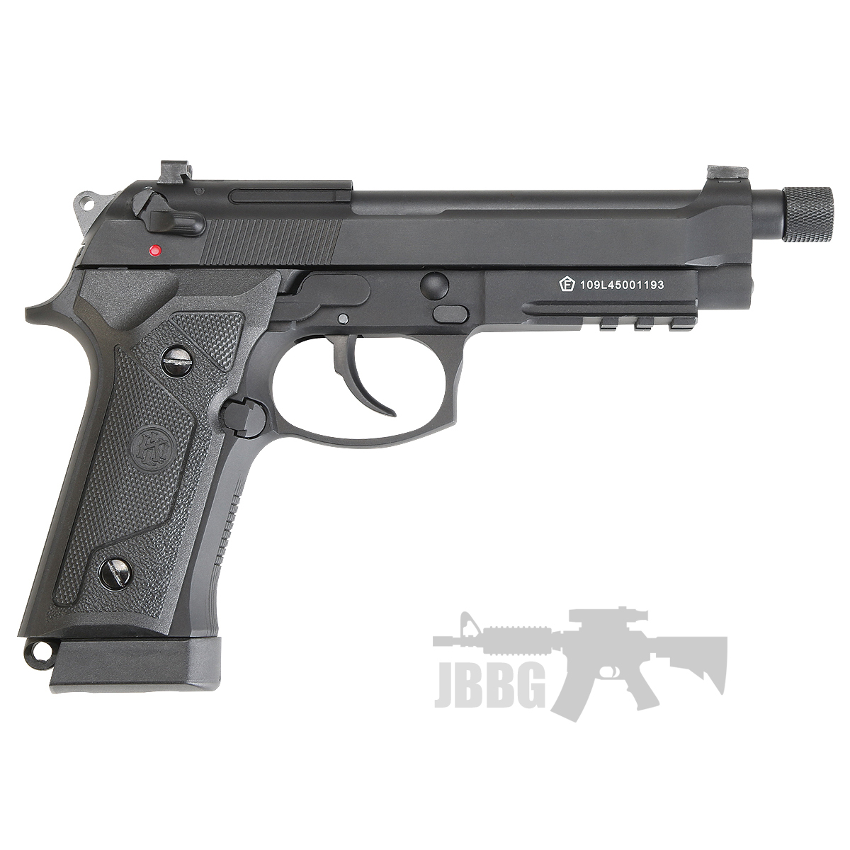 KL M92 Co2 Blowback Air Pistol with Threaded Barrel