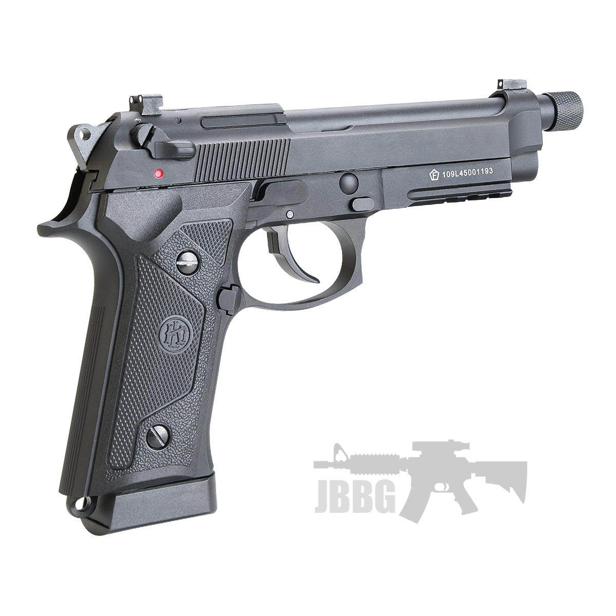 KL M92 Co2 Blowback Air Pistol with Threaded Barrel