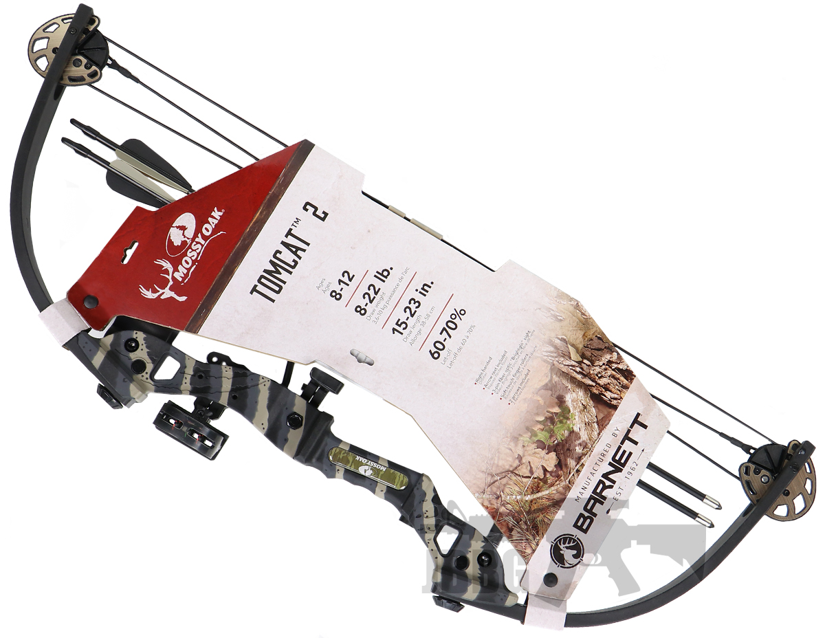 Tomcat 2 Mossy Oak Compound Bow Set Just Air Guns