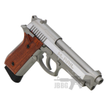 Milbro M92 Rail Silver Blowback Co2 Air Pistol