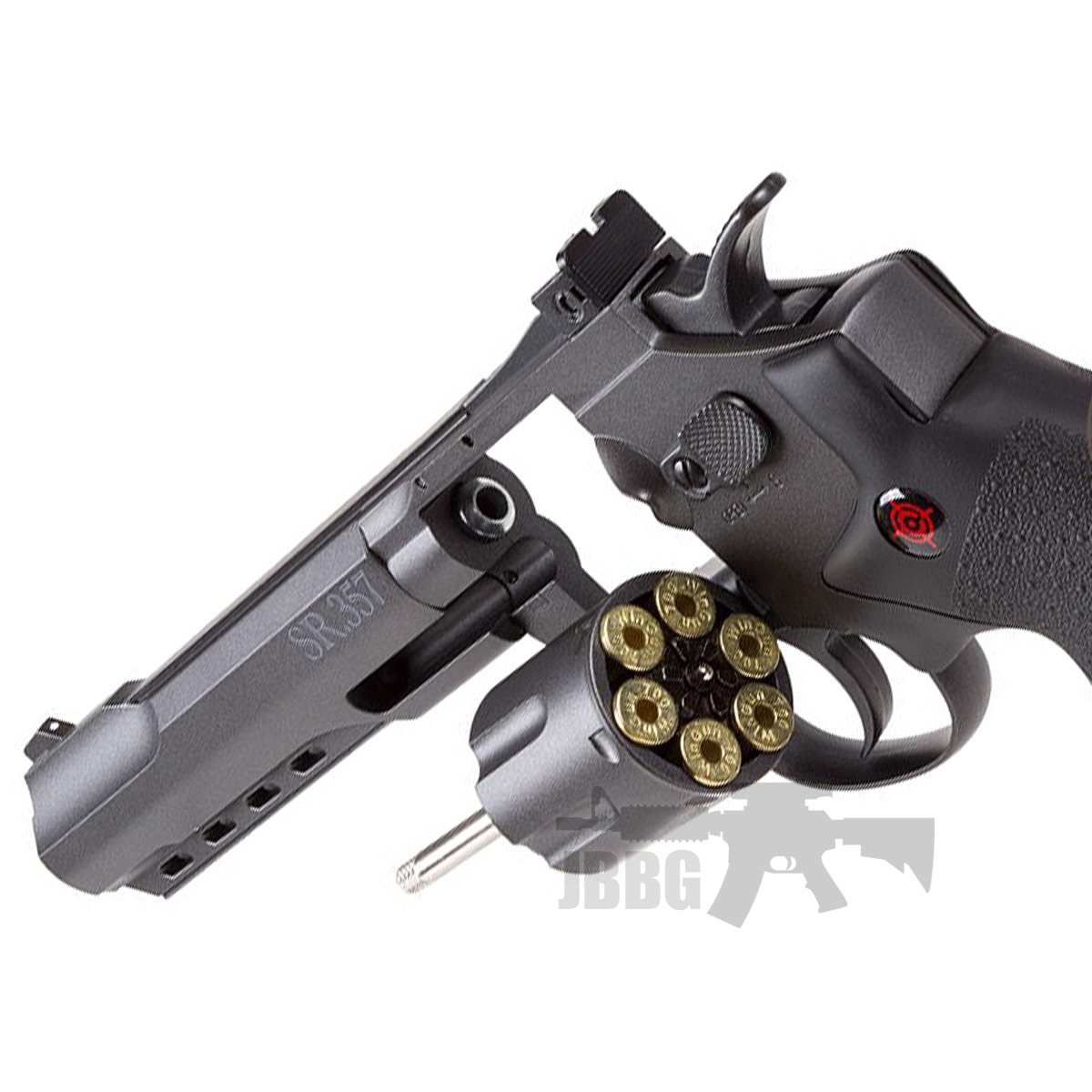 Crosman SR357 CO2 Air Pistol Black Revolver