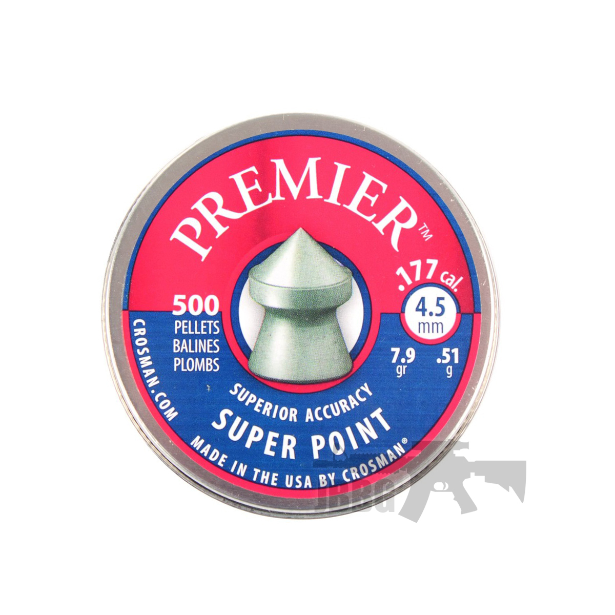 500 Crosman Premier Super Point 177 Airgun pellets
