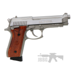 Milbro M92 Rail Silver Blowback Co2 Air Pistol