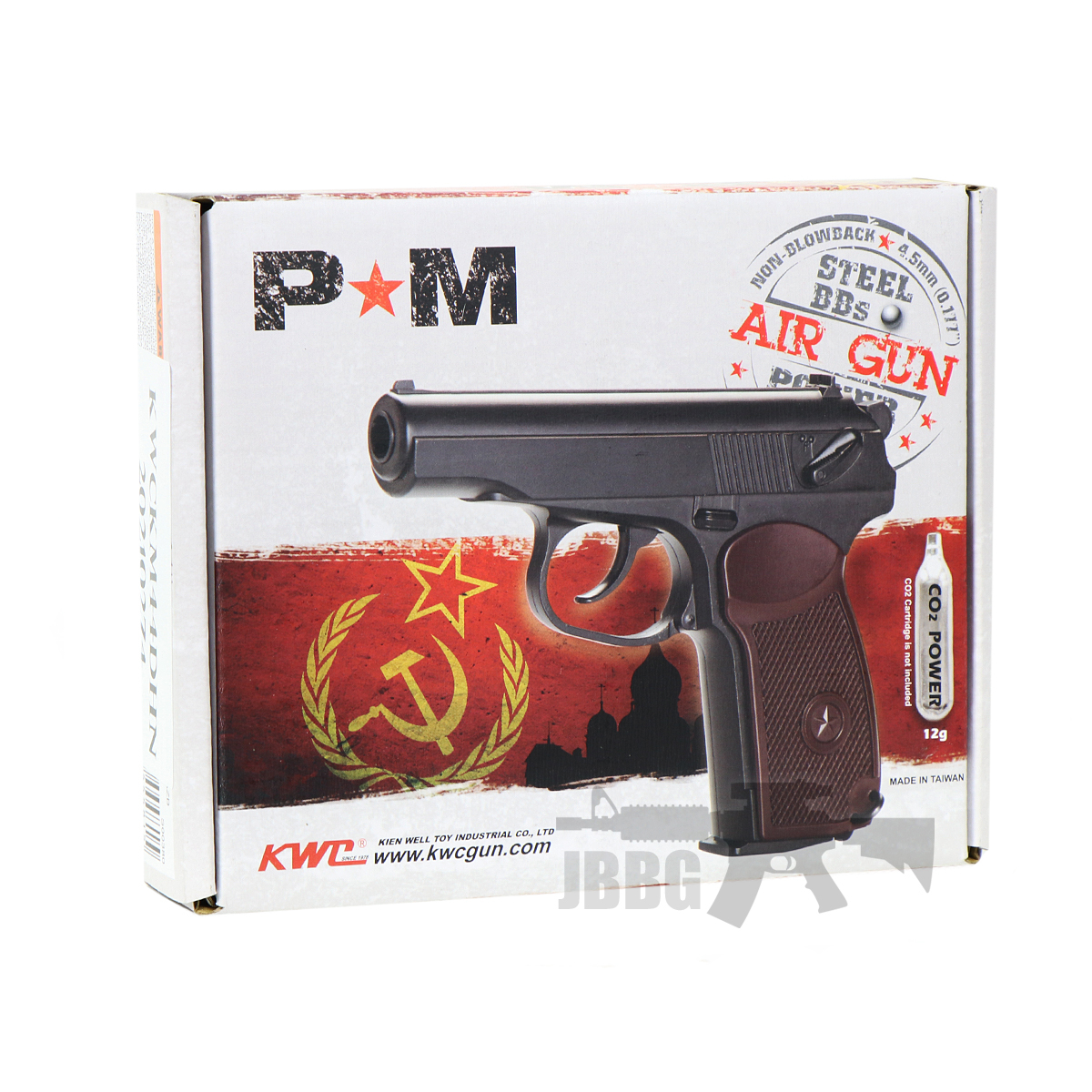 KWC PM Makarov NBB Co2 Air Pistol