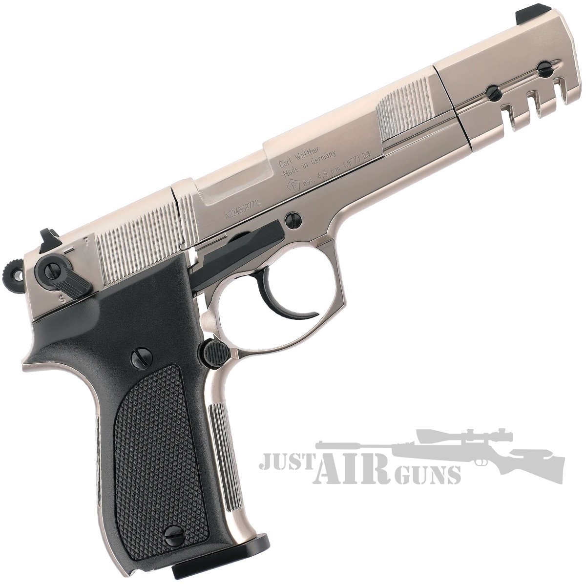 Walther CP88 Competition Nickel Air Pistol 6
