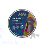 H&N Baracuda Green .177 300ct Pellets