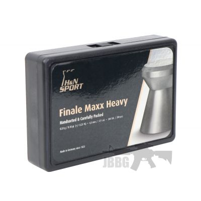H&N Finale Maxx Heavy 4.49mm .177 cal, 8.18 Grains 200ct