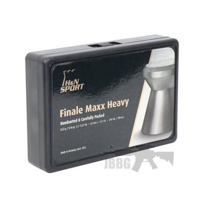 H&N Finale Maxx Heavy 4.49mm .177 cal, 8.18 Grains 200ct