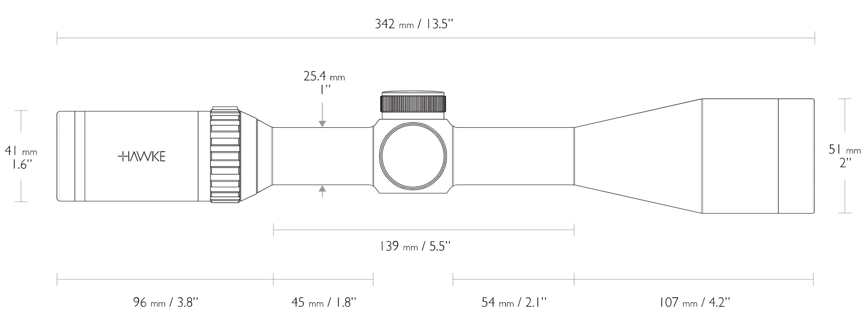 VANTAGE SF 4-16×44 (HALF MIL DOT)